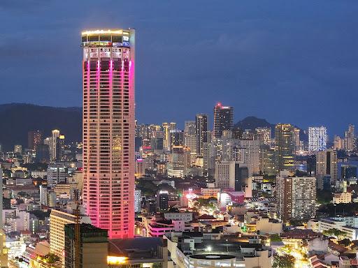 Drone photo of the skyline in George Town as of November 2024