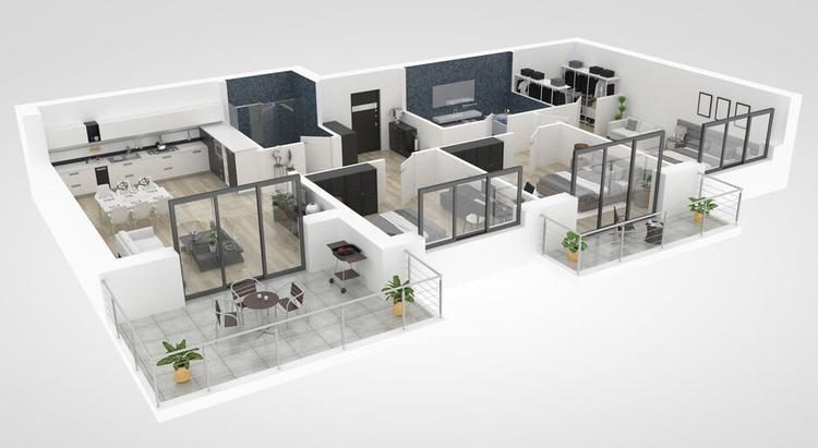 Singapore HDB Floor Plan