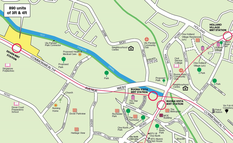 Queenstown Hdb Bto Dec 2023 Map 