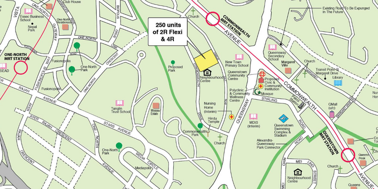 HDB BTO Feb 2024 Queenstown Review 5 Minutes From Commonwealth MRT   Queenstown Hdb Bto Feb 2024 Project Map 