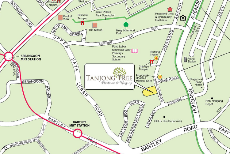 HDB BTO Feb 2024 Launch Review Punggol Hougang Woodlands Queenstown   Tanjong Tree Residences Hougang Hdb Bto Feb 2024 Map 