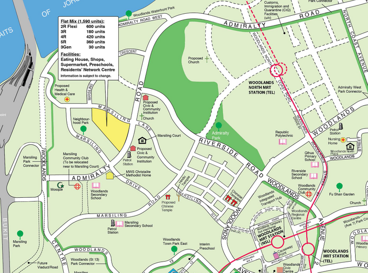 HDB BTO June 2024 Jurong East Kallang Whampoa Queenstown Tampines   Woodlands Hdb Bto June 2024 Map 