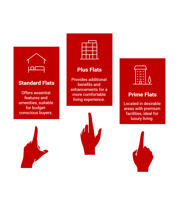 Infographic of Standard, Plus, and Prime