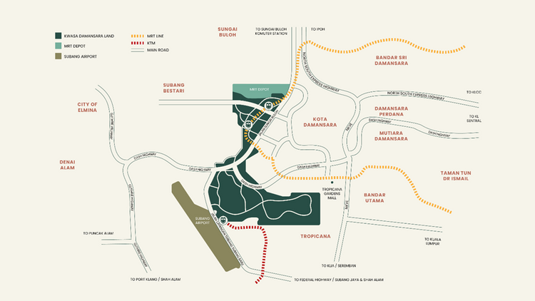 di mana kwasa damansara