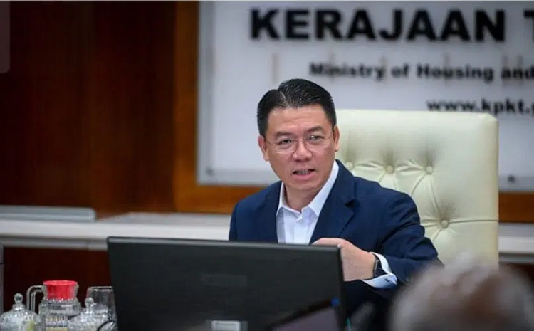 Malaysian housing ministry official explaining why property developers are blacklisted.