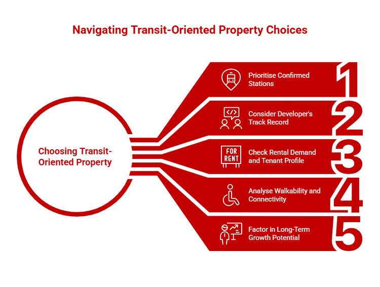 Choosing the right transit-oriented property in Malaysia