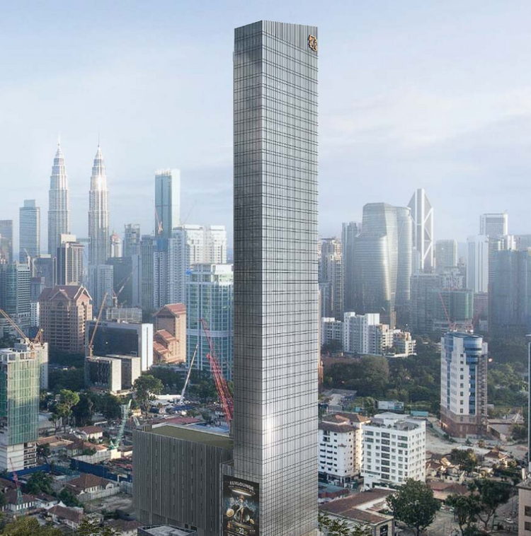 Skyline Kuchai tower with KL cityscape in the background. | Credit: TS Law Land