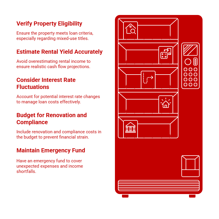 Tips to avoid common pitfalls when applying for commercial loans.