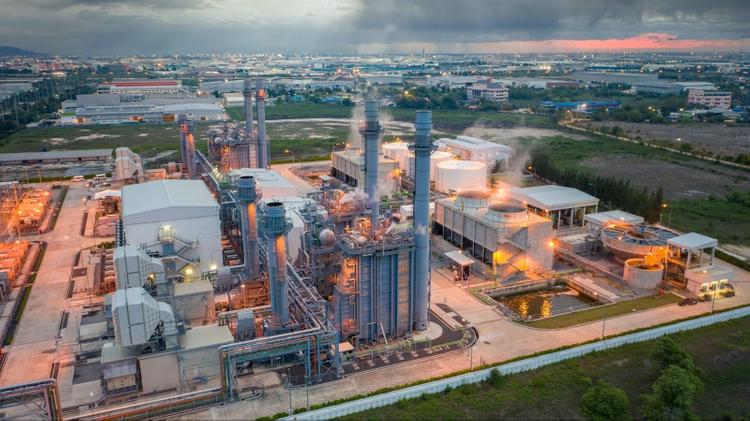 A working power plant