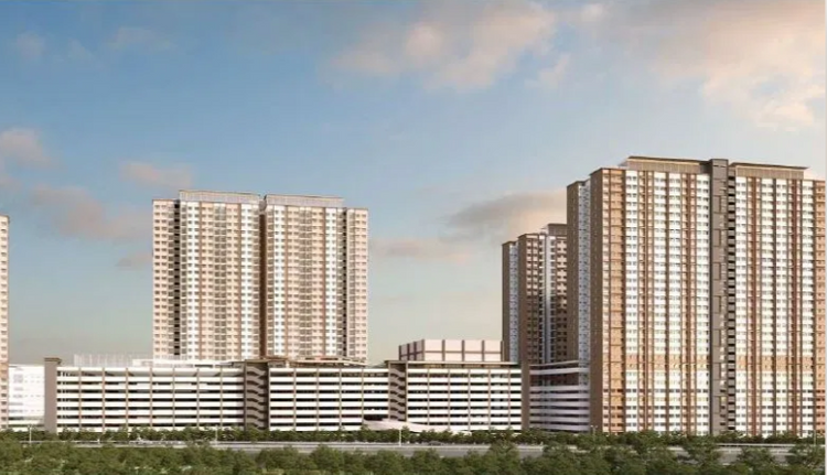 Exterior view of the Residensi Sentral condominium in Putrajaya Presint 7. 