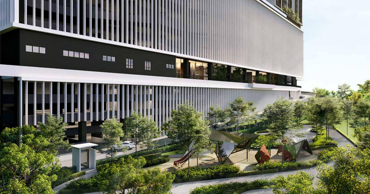 Facade of Aras Residences