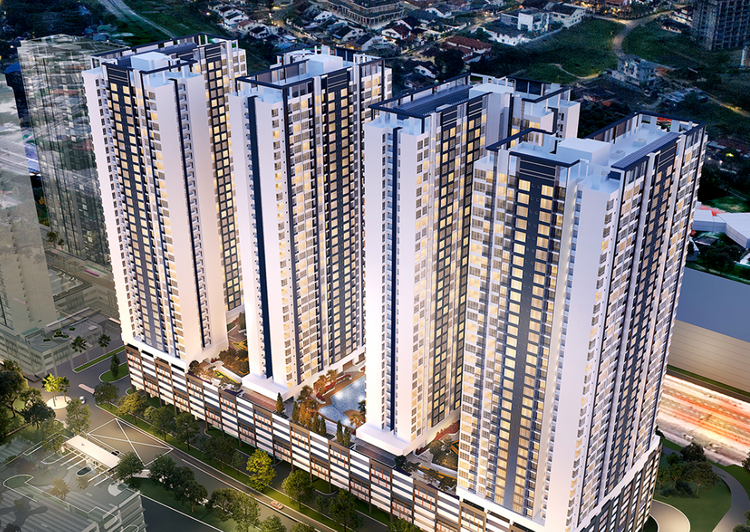 Facade of Avenue Residences
