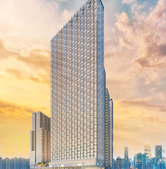 Artistic impression of Astrum Ampang high-rise residential tower. | Credit: Setia Awan
