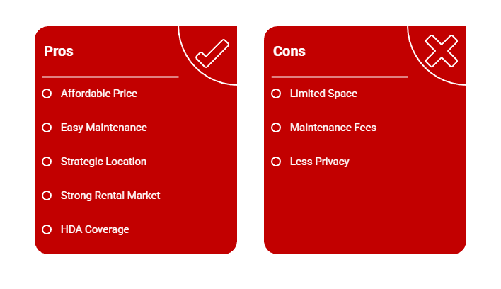 Pros and cons of studio living