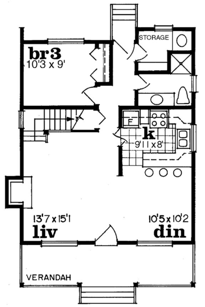 9 Denah Rumah 6x12 Tanpa Garasi, Anti Sempit dan Lapang