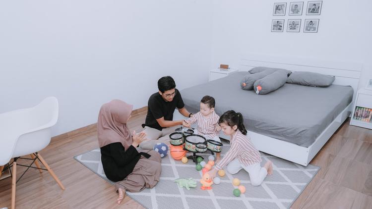 Cerita Rumah Maulana: Rumah Minimalis Bergaya Japandi, Warna Putih Mendominasi
