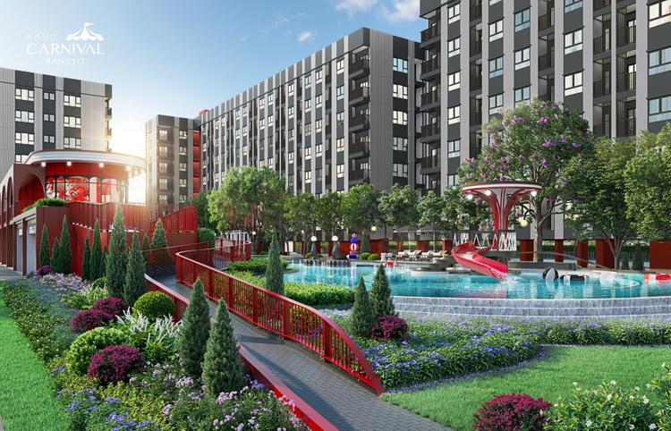 แอสเซทไวส์ เปิดคอนโดใหม่ Kave Carnival รังสิต ใกล้รถไฟฟ้าสายสีแดง