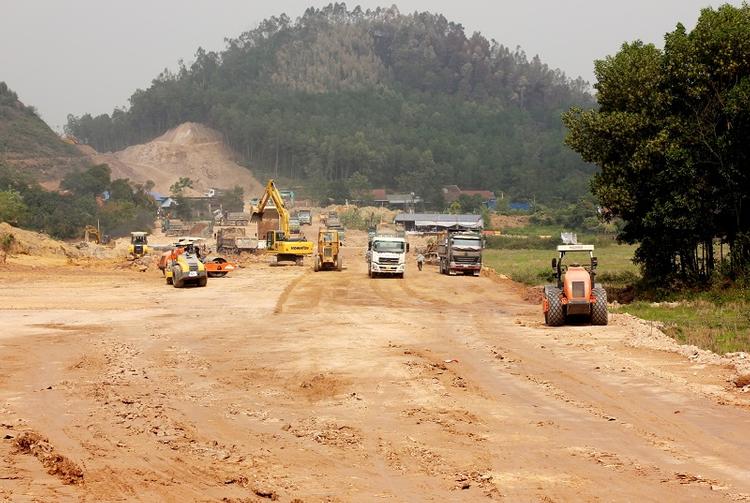 Một phần đường qua Thái Nguyên đã được khởi công xây dựng