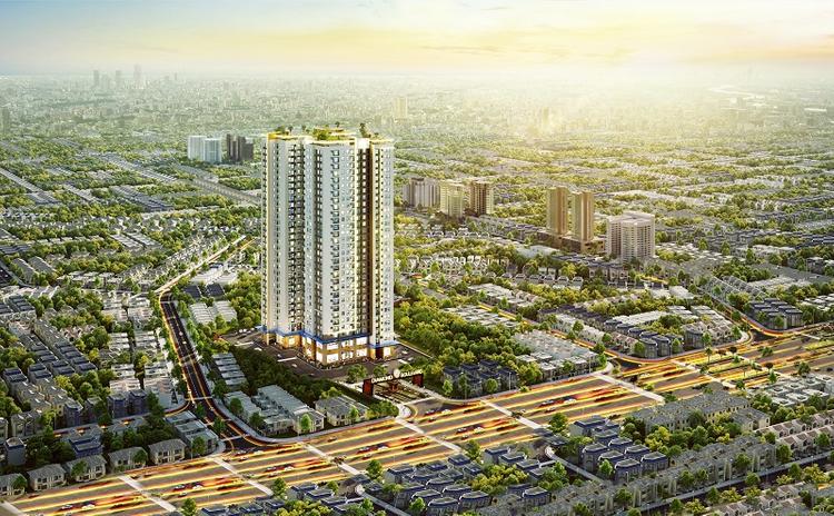 Diamond Boulevard là dự án căn hộ kết hợp không gian xanh và chuỗi tiện ích hiện đại 