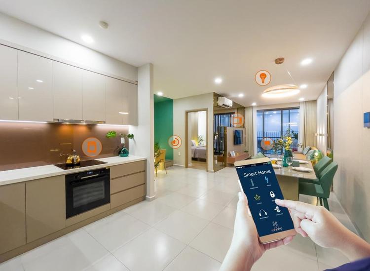 Cuộc sống của cư dân The Hybrid đều tiện lợi hơn chỉ qua 1 nút chạm hoặc chỉ bằng giọng nói