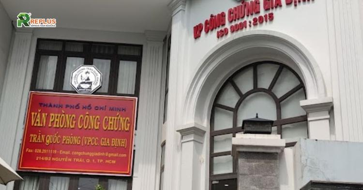 Văn phòng công chứng Trần Quốc Phòng Quận 1