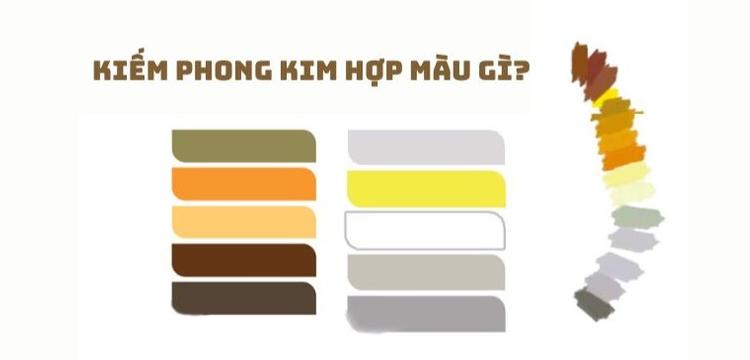 Kiếm Phong Kim hợp màu nào?