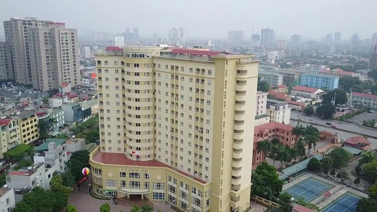 Ký túc xá Đại học Y Hà Nội hiện đại được đưa vào sử dụng từ năm 2021