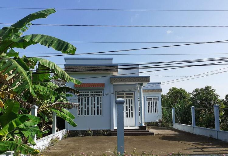 Nhà cấp 4 mái bằng nông thôn