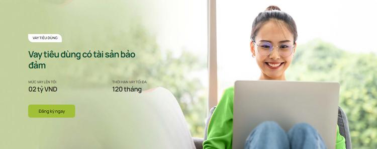 Hạn mức vay tiêu dùng có tài sản đảm bảo của Vietcombank