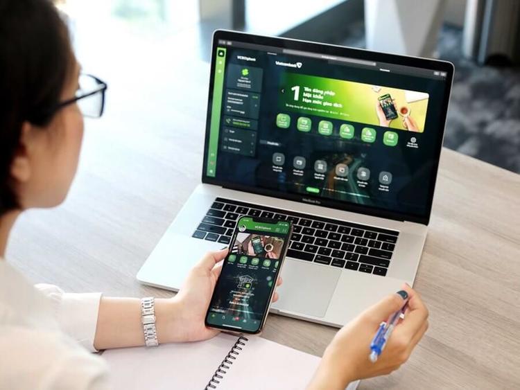 Có thể vay vốn online qua ứng dụng VCB Digibank của Vietcombank