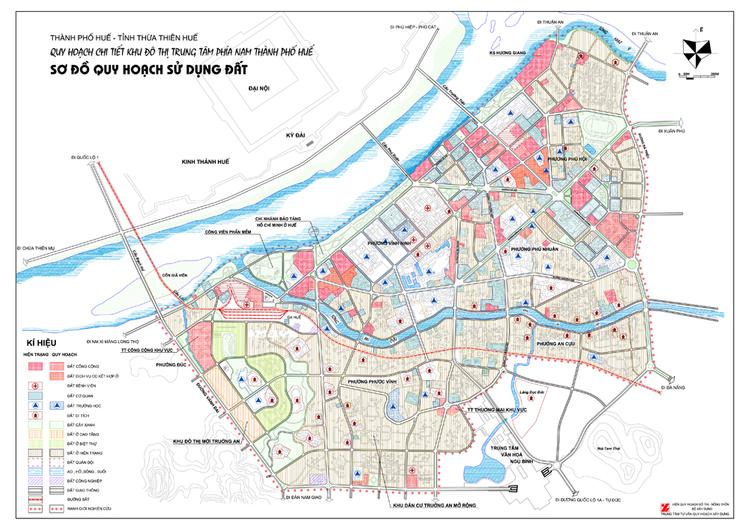 Bản đồ quy hoạch thành phố Huế đến năm 2030