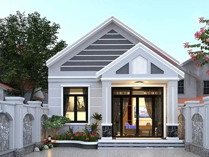 Nhà cấp 4 không đòi hỏi chi phí quá cao, lại hợp với diện tích đất hạn chế