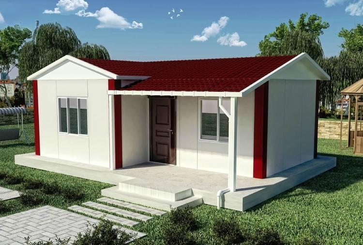 Thiết kế nhà lắp ghép 3 phòng ngủ đơn giản