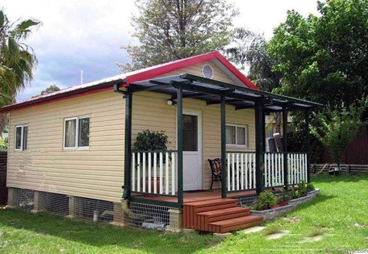 Nhà lắp ghép 3 phòng ngủ giá 500 triệu có sân vườn