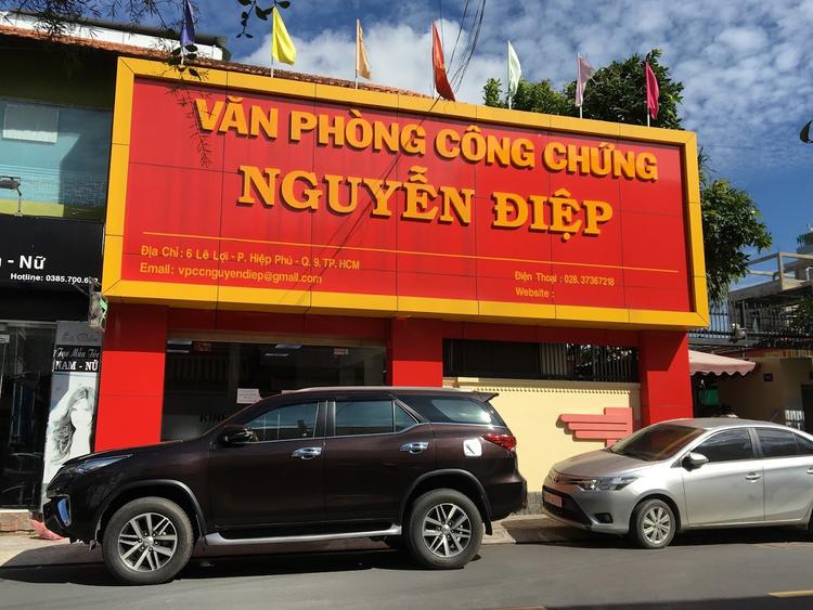 Tìm kiếm văn phòng công chứng Nguyễn Điệp - Quận 9