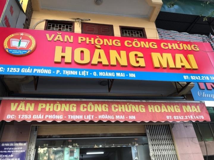 Công chứng Hoàng Mai luôn là địa chỉ tin cậy của khách hàng