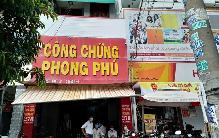 Văn phòng công chứng Phong Phú