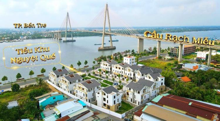 Vị trí dự án Mỹ Tho Riverside dọc bờ sông Tiền