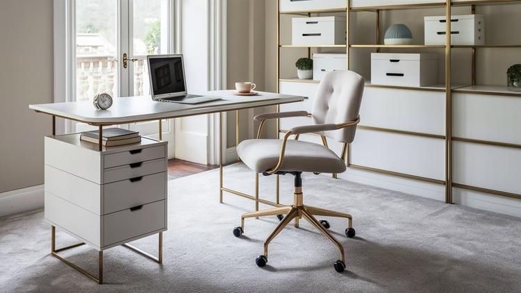Đặt bàn làm việc theo hướng hợp phong thủy sẽ giúp công việc thuận lợi. 
