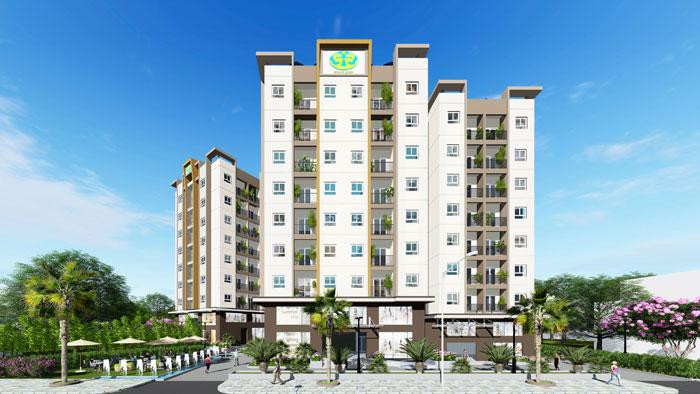 Phối cảnh dự án nhà ở xã hội Lotus Plaza