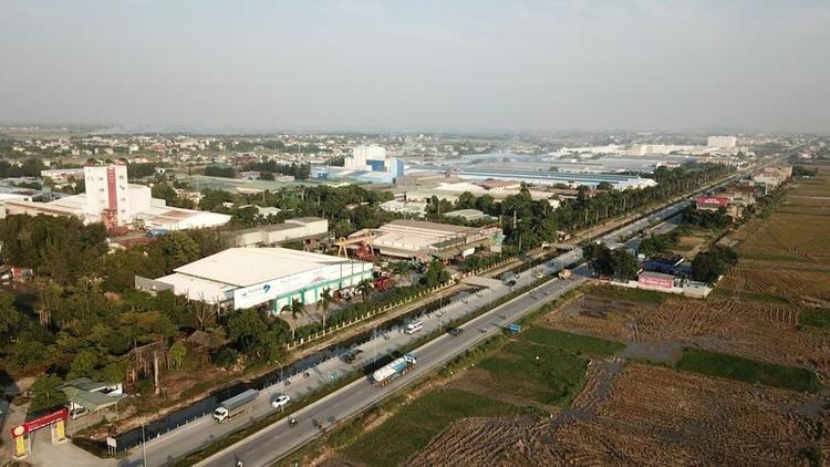 Cấu trúc cơ sở hạ tầng khu công nghiệp Ngọc Hồi