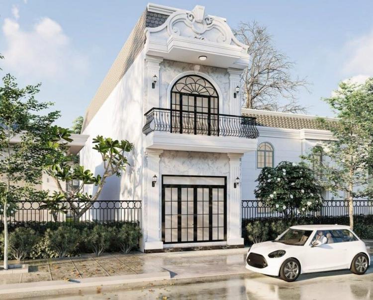 Gợi ý mẫu nhà ống 2 tầng đẹp, hiện đại ở nông thôn