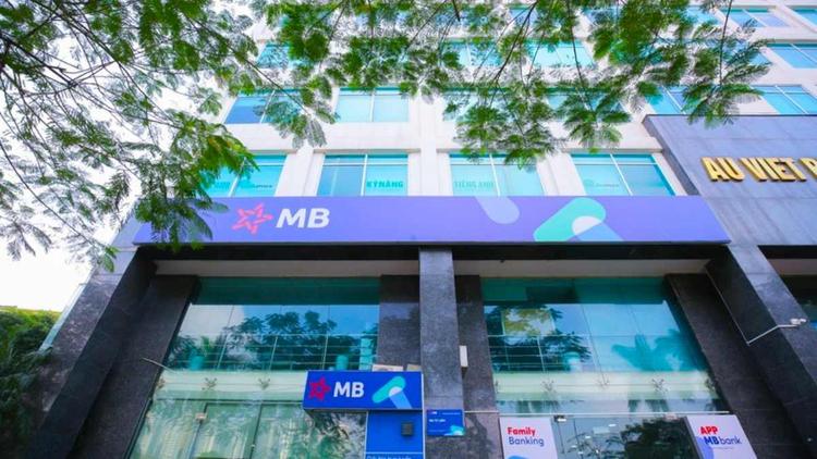 Chi nhánh ngân hàng MB Bank gần đây