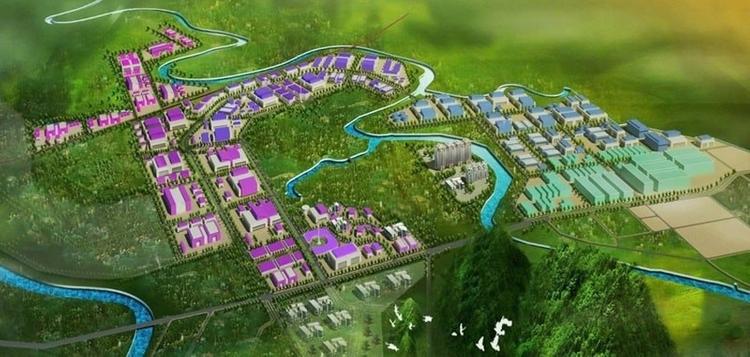 Phối cảnh dự án khu công nghiệp Tràng Duệ 3