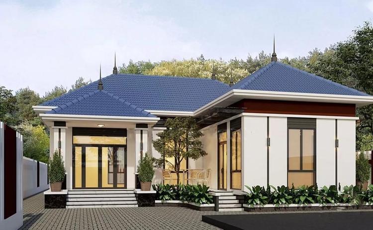 Nhà Cấp 4 Chữ L đẹp