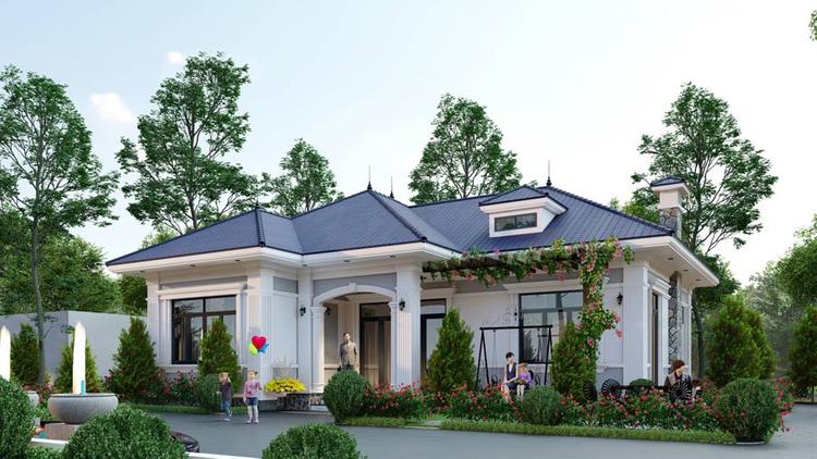 Nhà Cấp 4 Chữ L