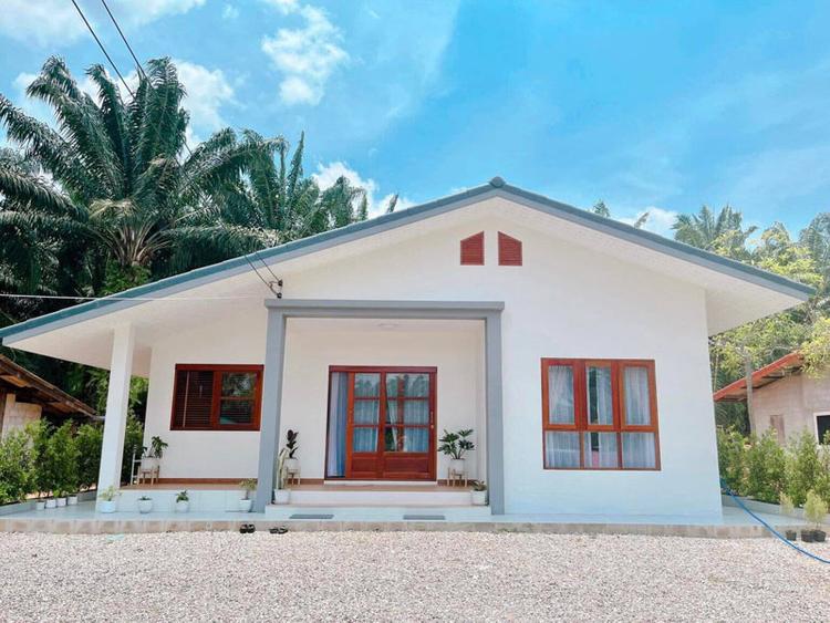 Mẫu nhà cấp 4 mái Thái đơn giản