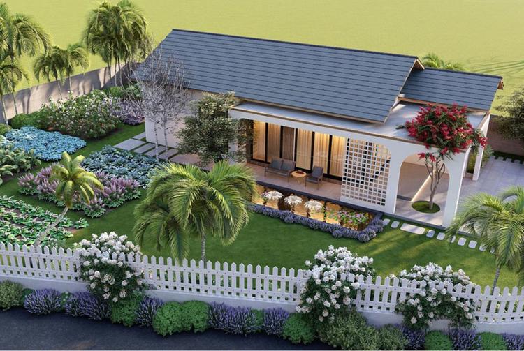 Nhà cấp 4 sân vườn