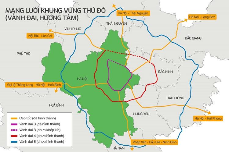Đường Vành Đai 4 Hà Nội: Bản Đồ Và Tiến Độ Cập Nhật 2025