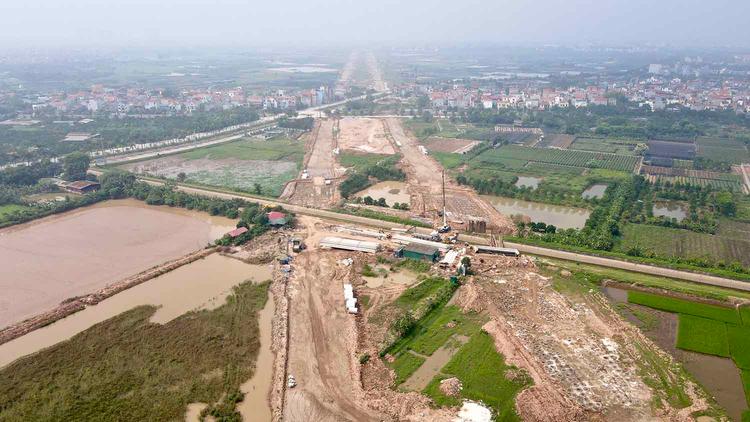 Tiến độ thi công vùng thủ đô sắp đến giai đoạn hoàn thiện